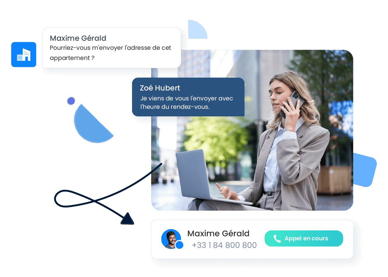 Gestion des appels en gestion locative : guide complet 2026 2 Téléopératrice formée à l'accueil téléphonique pour cabinet de gestion immobilière